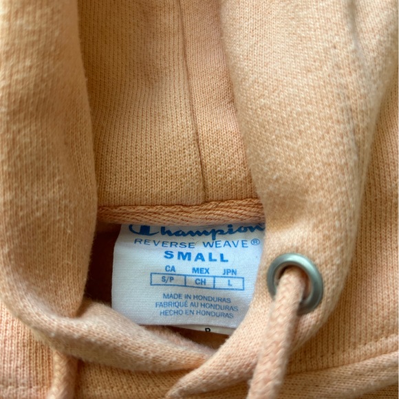 Primer Pink Champion Reverse Weave Hoodie - Picture 2 of 2